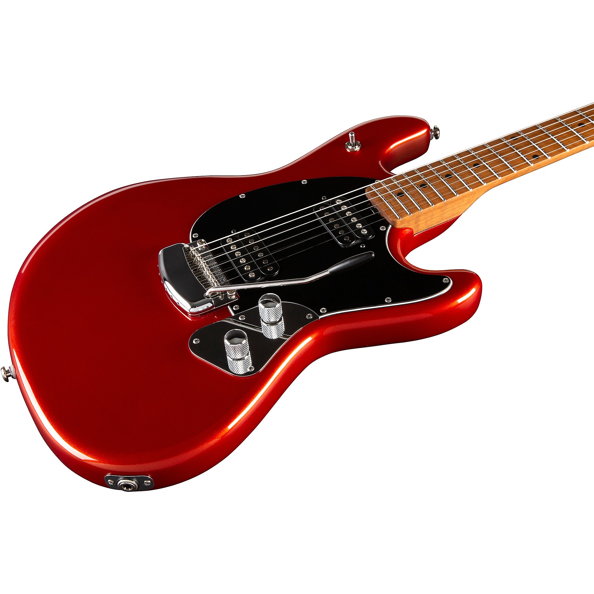 Platinum Ernie Ball Music Man StingRay RS Electric Guitar Blood