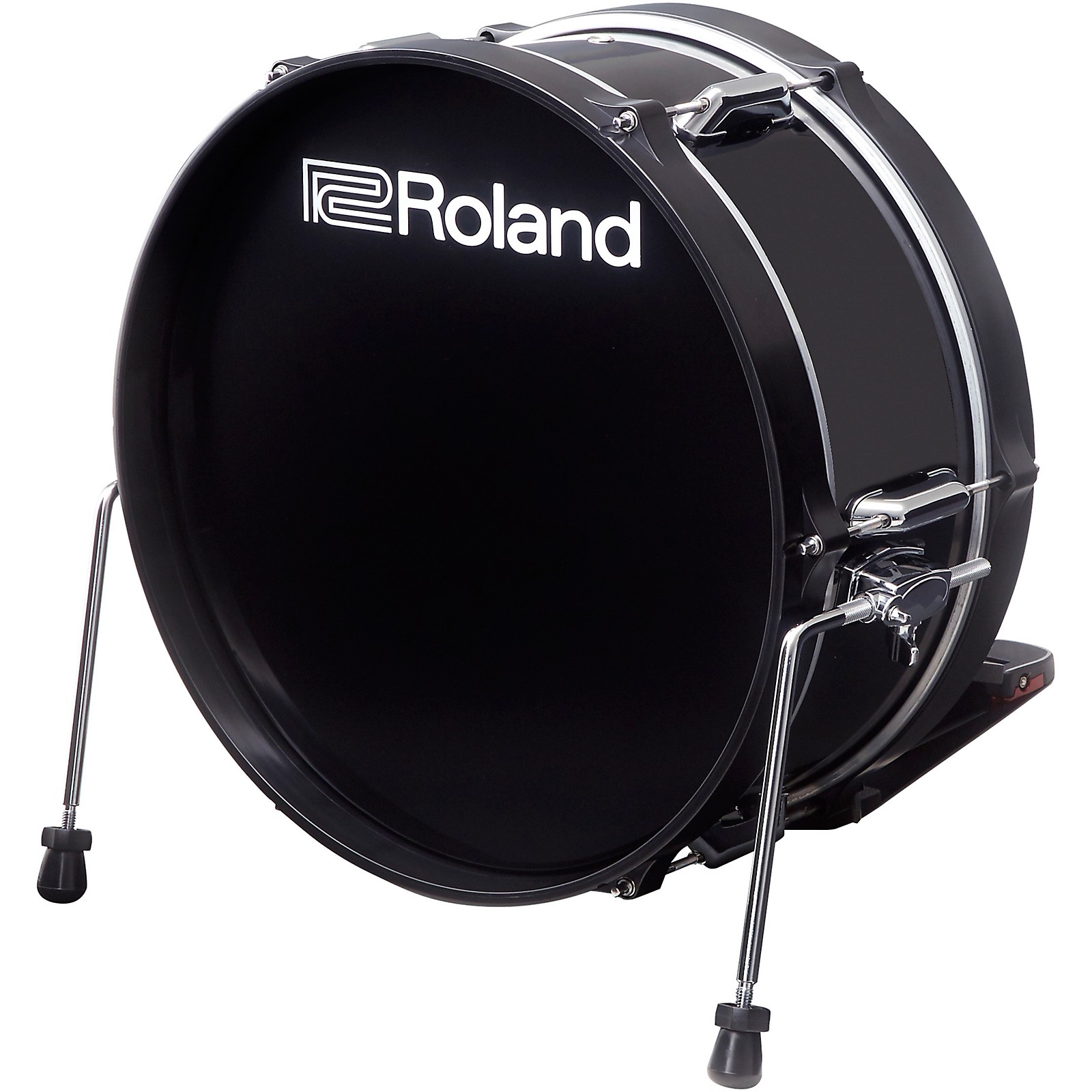 Roland KD-180L-BK V-Drums Acoustic Design 3 Series Kick Drum Pad 18 in.