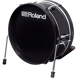 Open Box Roland KD-180L-BK V-Drums Acoustic Design 3 Series Kick Drum Pad Level 1 18 in.