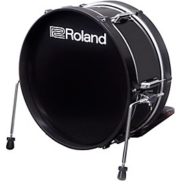 Roland KD-180L-BK V-Drums Acoustic Design 3 Series Kick Drum Pad 18 in.