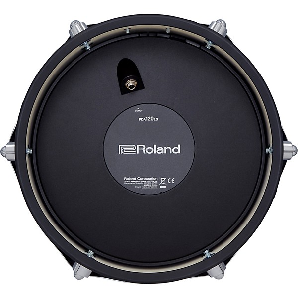 Roland PDA120LS-BK V-Drums Acoustic Design 3 Series Snare Pad 12 in.
