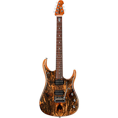 Ernie Ball Music Man Jp15 Electric Guitar Butterscotch Burl for sale