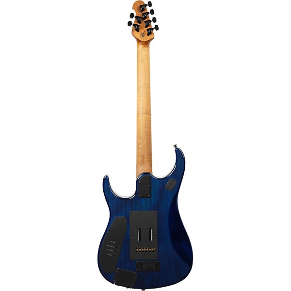 Ernie Ball Music Man JP15 John Petrucci Signature Electric Guitar - Ultramarine Flame