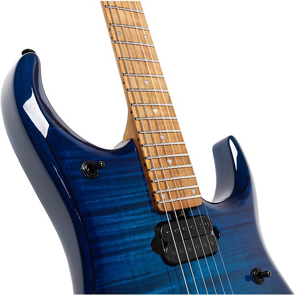 Ernie Ball Music Man JP15 John Petrucci Signature Electric Guitar - Ultramarine Flame