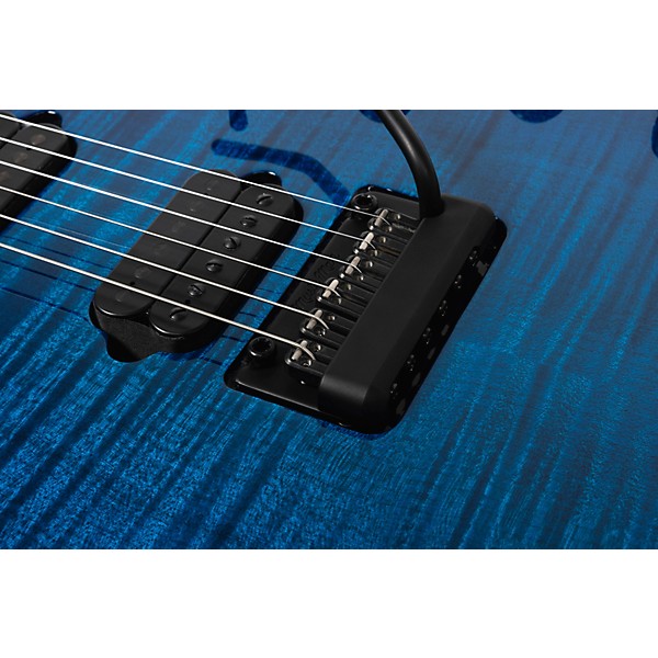 Ernie Ball Music Man JP15 John Petrucci Signature Electric Guitar - Ultramarine Flame