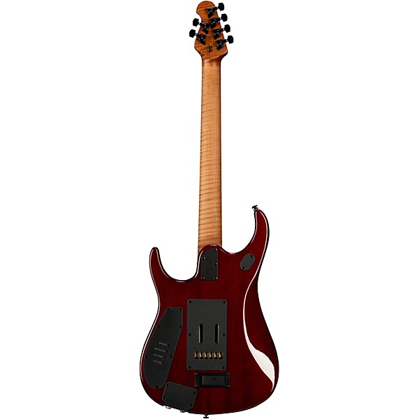 Ernie Ball Music Man JP15 6-String Electric Guitar Red Tide Flame