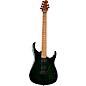 Ernie Ball Music Man JP15 6-String Electric Guitar Green Tiger Eye Flame
