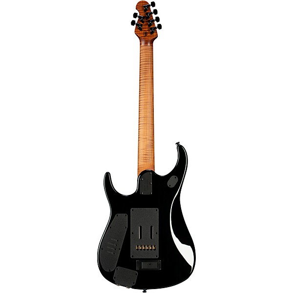 Ernie Ball Music Man JP15 6-String Electric Guitar Green Tiger Eye Flame