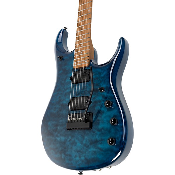 Ernie Ball Music Man JP15 6-String Electric Guitar Ultramarine Quilt
