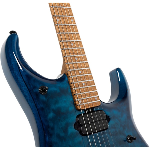 Ernie Ball Music Man JP15 6-String Electric Guitar Ultramarine Quilt