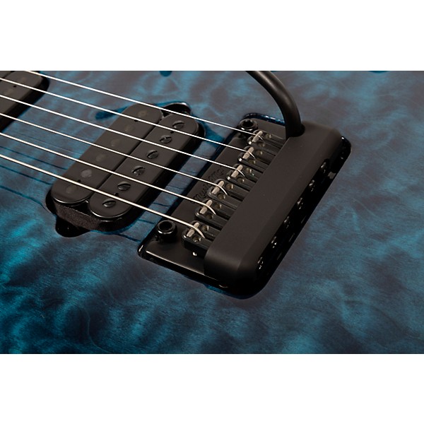 Ernie Ball Music Man JP15 6-String Electric Guitar Ultramarine Quilt