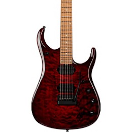 Ernie Ball Music Man JP15 Electric Guitar Red Tide Quilt