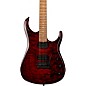 Ernie Ball Music Man JP15 Electric Guitar Red Tide Quilt thumbnail