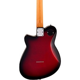 Reverend Crosscut Rosewood Fingerboard Electric Guitar Red Burst