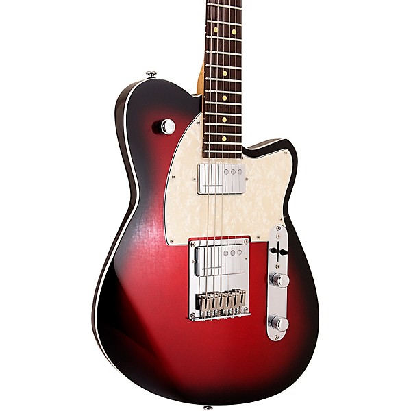 Reverend Crosscut Rosewood Fingerboard Electric Guitar Red Burst