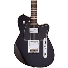 Reverend Crosscut Rosewood Fingerboard Electric Guit... Reverend Crosscut Rosewood Fingerboard Electric Guitar Midnight Black