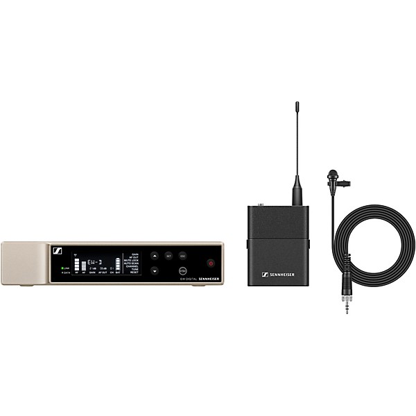 Sennheiser EW-D Evolution Wireless Digital System With ME2 Omnidirectional Lavalier Microphone R4-9