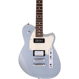 Reverend Double Agent OG Rosewood Fingerboard ... Reverend Double Agent OG Rosewood Fingerboard Electric Guitar Silver Freeze