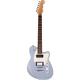 Reverend Double Agent OG Rosewood Fingerboard Electric Guitar Silver Freeze