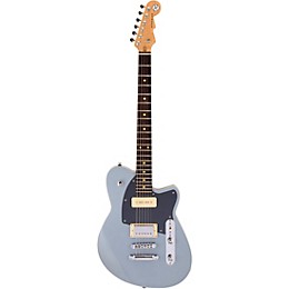 Reverend Double Agent OG Rosewood Fingerboard Electric Guitar Metallic Silver Freeze