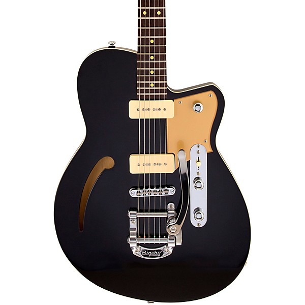 Reverend Club King 290 Rosewood Fingerboard Electric Guitar Midnight Black
