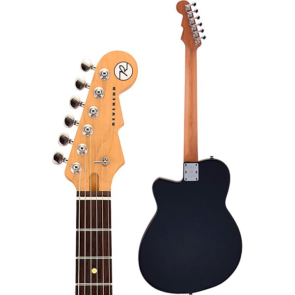Reverend Club King 290 Rosewood Fingerboard Electric Guitar Midnight Black