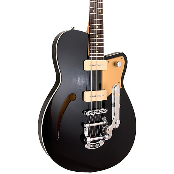 Reverend Club King 290 Rosewood Fingerboard Electric Guitar Midnight Black