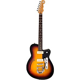 Reverend Club King 290 Rosewood Fingerboard Electric Guitar 3 Tone Burst
