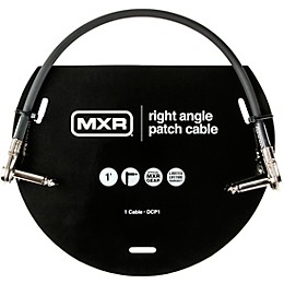 MXR Patch Cable 1 ft. Black