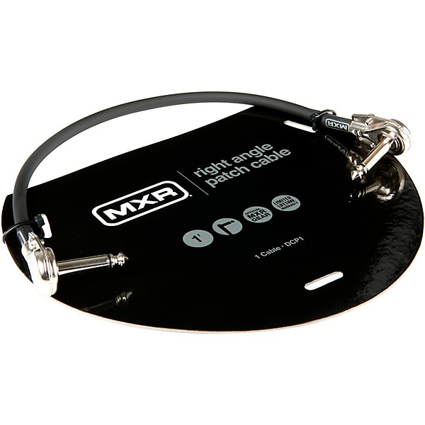 MXR Patch Cable 1 ft. Black