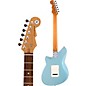 Open Box Reverend Double Agent W Rosewood Fingerboard Electric Guitar Level 1 Chronic Blue