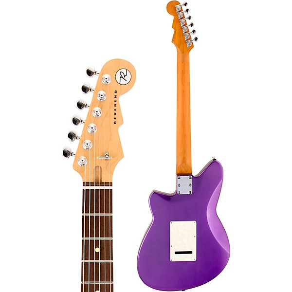 Reverend Double Agent W Rosewood Fingerboard Electric Guitar Italian Purple