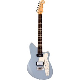Reverend Double Agent W Rosewood Fingerboard Electric Guitar Metallic Silver Freeze