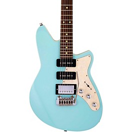 Reverend Sixgun HPP Rosewood Fingerboard Electric Gu... Reverend Sixgun HPP Rosewood Fingerboard Electric Guitar Chronic Blue