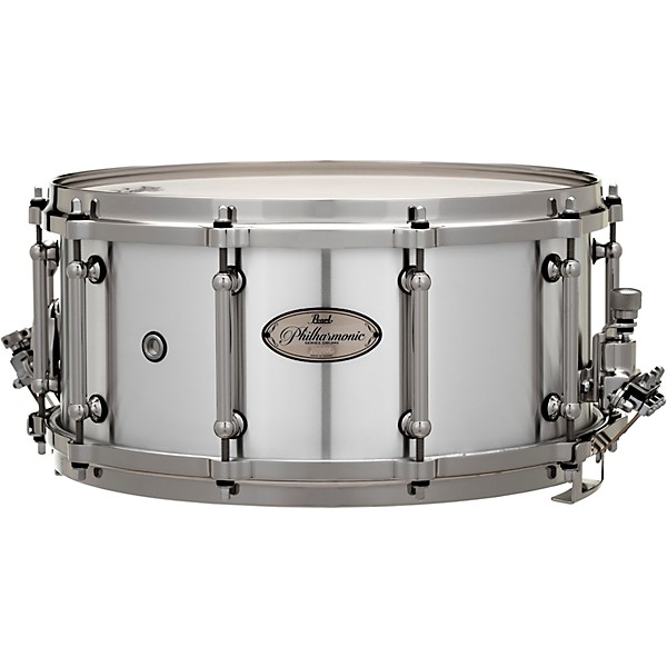 Pearl Philharmonic Cast Aluminum Snare Drum 14 x 6.5 in.