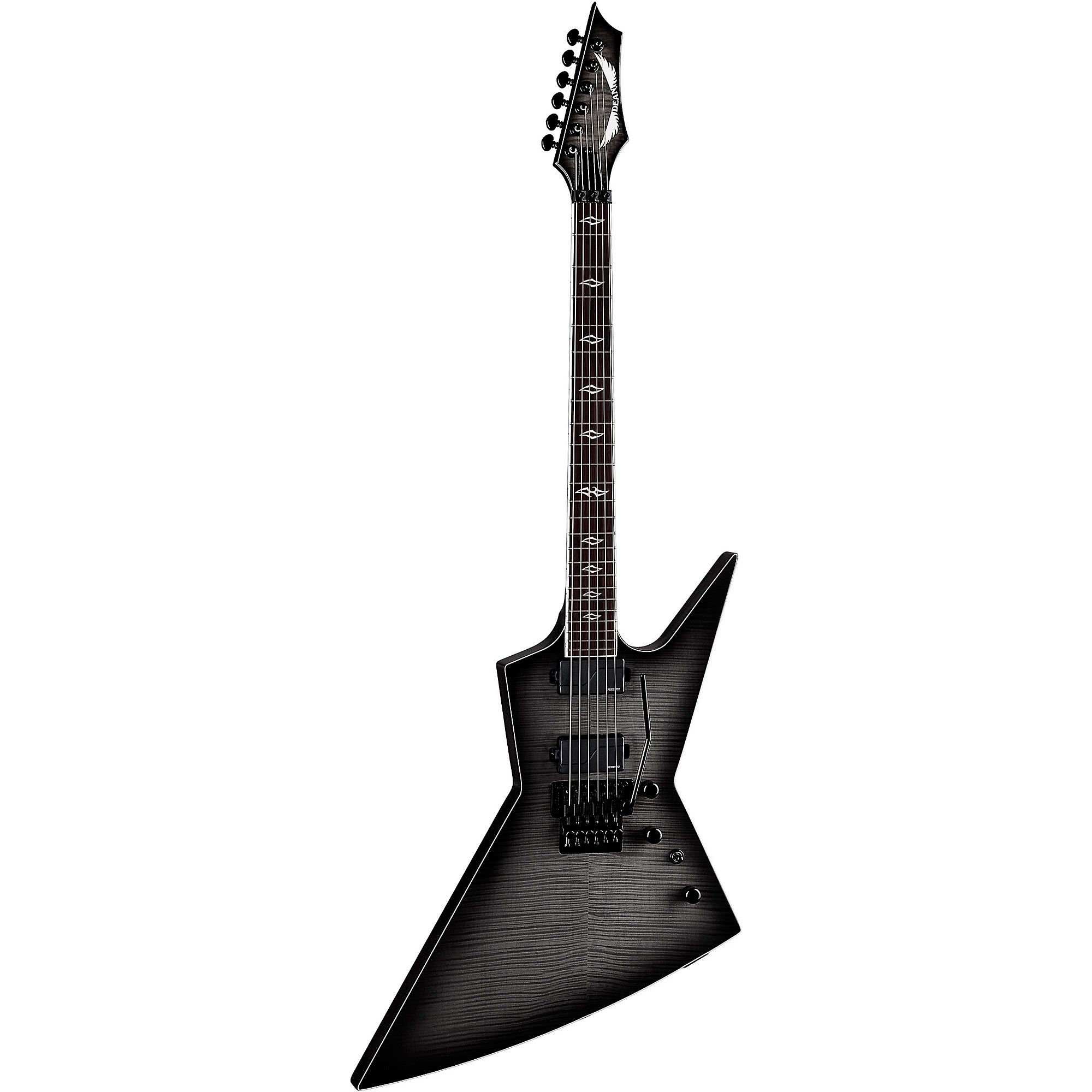Dean Zero Select Floyd Fluence Electric Guitar Charcoal Burst