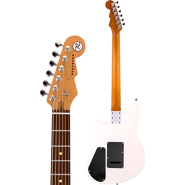 Reverend Descent W Rosewood Fingerboard Electric Guitar Transparent White