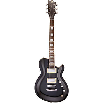Reverend Roundhouse Electric Guitar Midnight Black for sale