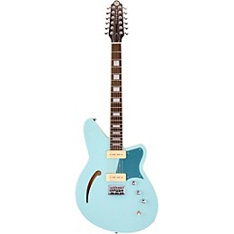 Reverend Airwave 12 String Electric Guitar Chronic Blue