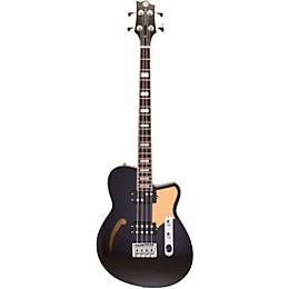 Reverend Dub King Electric Bass Guitar Midnight Black