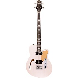 Reverend Dub King Electric Bass Guitar Transparent White