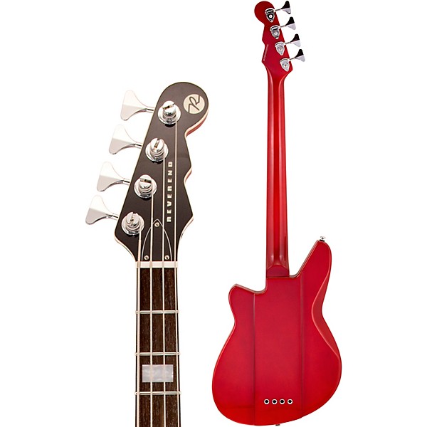 Reverend Sentinel Electric Bass Transparent Cherry