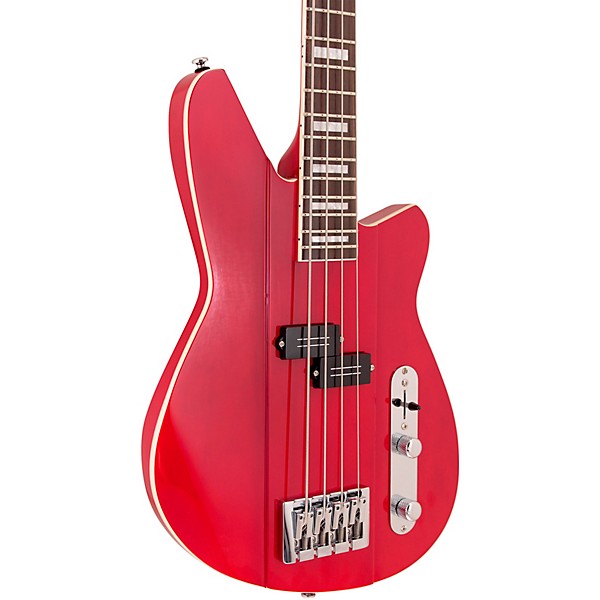 Reverend Sentinel Electric Bass Transparent Cherry