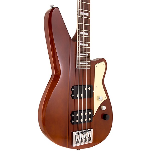 Reverend Thundergun Electric Bass Violin Brown