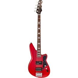 Reverend Thundergun Electric Bass Transparent Cherry