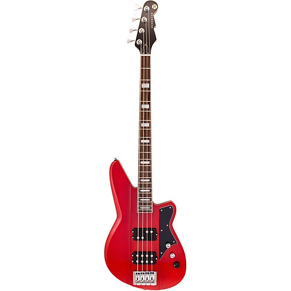 Reverend Thundergun Electric Bass Transparent Cherry