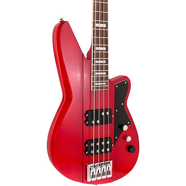 Reverend Thundergun Electric Bass Transparent Cherry