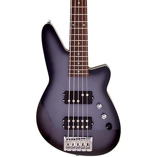 Reverend Mercalli 5 Rosewood Fingerboard 5-String Electrc Bass Guitar Periwinkle Burst