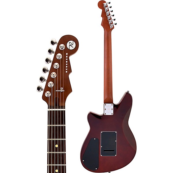 Reverend Kingbolt Rosewood Fingerboard Electric Guitar Transparent Purple