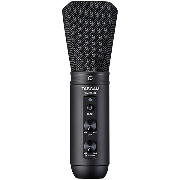TASCAM TM-250U USB Condenser Microphone for Podcasting, Conferencing, and Computer Recording